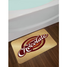 Master Chocolatier Sign Bath Mat