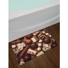 Candy Sweets Truffles Bath Mat