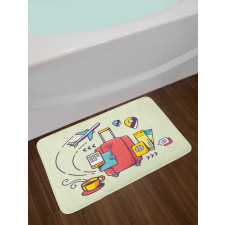 Suitcase Travel Accessories Bath Mat