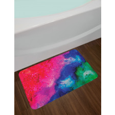 Aquarelle Colorful Artwork Bath Mat