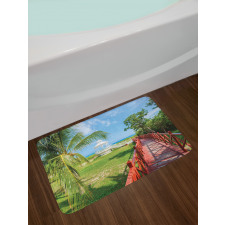 Varadero Cuba Shore Bath Mat