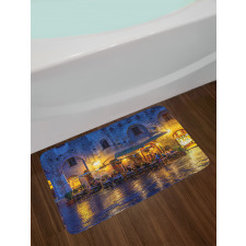 Night View Italy Bath Mat