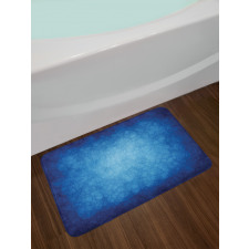 Grunge Monochrome Centered Bath Mat