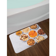 Savory Nuts and Dried Fruit Bath Mat