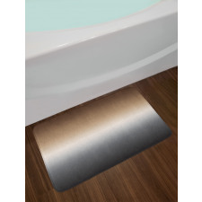 Brown and Grey Pattern Bath Mat