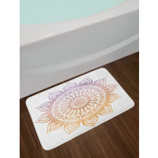 Ombre Effect Sunny Style Bath Mat