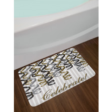 Celebrate Curling Ribbon Bath Mat