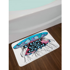 I Lost My Heart to Ocean Bath Mat