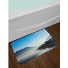 Lake Annecy France Sky Bath Mat