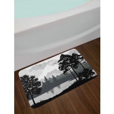 Tree River Flying Bird Bath Mat