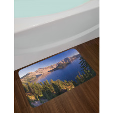 Crater Lake Volcano Bath Mat