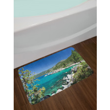 Lake Tahoe Shore View Bath Mat