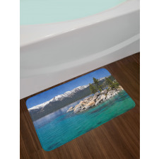 Sand Harbor Lake Tahoe Bath Mat