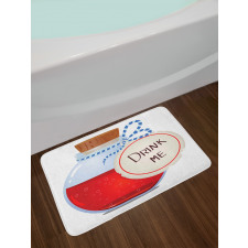 Drink Me Potion in Bottle Bath Mat