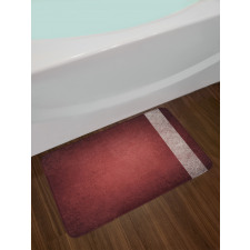 Ombre Effect Grungy Ground Bath Mat