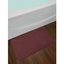 Laurel Wreath Flora Baroque Bath Mat