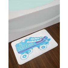 Be Yourself Roller Skate Bath Mat