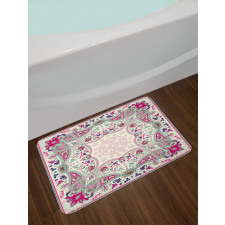 Ornamental Square Bath Mat