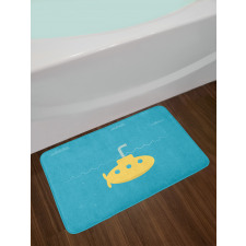 Simple Childish Marine Bath Mat