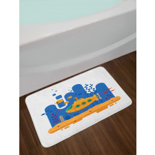 Periscope Fish and Reefs Bath Mat