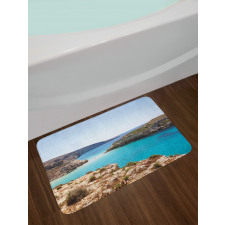 Lampedusa Island Pure Water Bath Mat