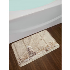 Marine Fishing Net Bath Mat