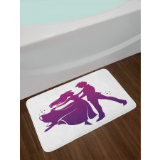 Prince and Princess Dance Bath Mat