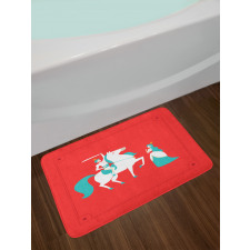 Princess Prince on Horse Bath Mat