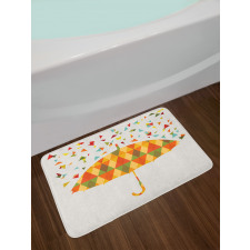 Triangles Umbrella Bath Mat