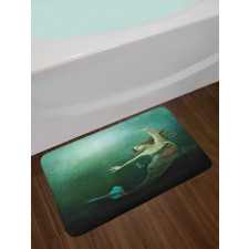 Mermaid Undersea Bath Mat