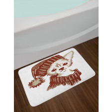 Puppy Hat and Pullover Bath Mat