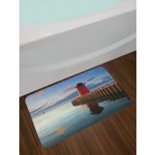 Calm Milwaukee Lighthouse Bath Mat