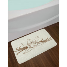 Vintage Aromatic Flower Bath Mat