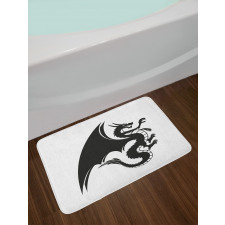 Fantasy Goth Creature Bath Mat