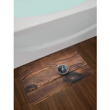 Navigator Tool on Wooden Bath Mat