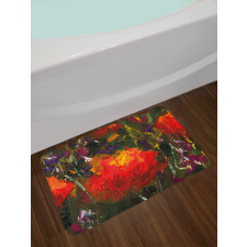 Colorful Composition Bath Mat