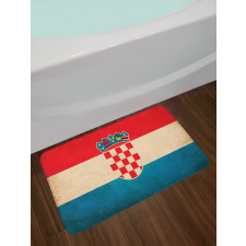 European Country Flag Art Bath Mat