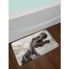 T Rex Dinosaur Remains Bath Mat