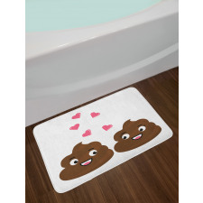 Funny Flirting Bath Mat