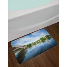 Old Historic Bridge Bath Mat