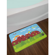 Doodle Land Countryside Bath Mat