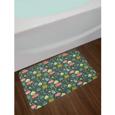 Bunny Fox Squirrel Bath Mat