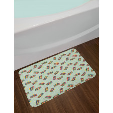 Ghetto Blaster Audio Bath Mat