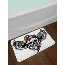 Crazy Design Skull Bath Mat