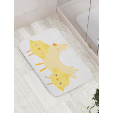 Happy Animals Doodle Bath Mat