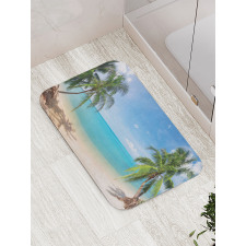 Panoramic View Beach Bath Mat