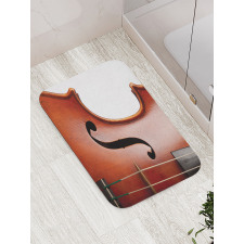 Macro Instrument Photography Bath Mat