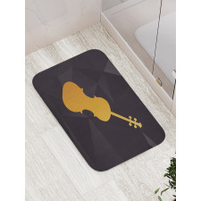 Instrument Silhouette Bath Mat