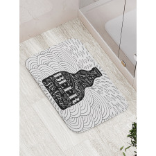 It's Time to Drink Beer Bath Mat