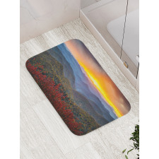 Picturesque Sunset NC Bath Mat